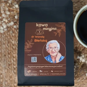 Kawa misyjna z Wandą Błeńską - ziarnista 250g
